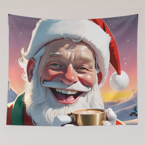 Item preview, Christmas Coffee Santa  designed and sold by Awesome Things.