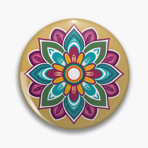 Item preview, Floral Festive Rangoli Design designed and sold by Jollys-ArtShop.