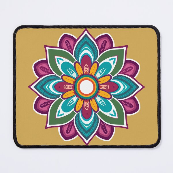 Item preview, Floral Festive Rangoli Design designed and sold by Jollys-ArtShop.