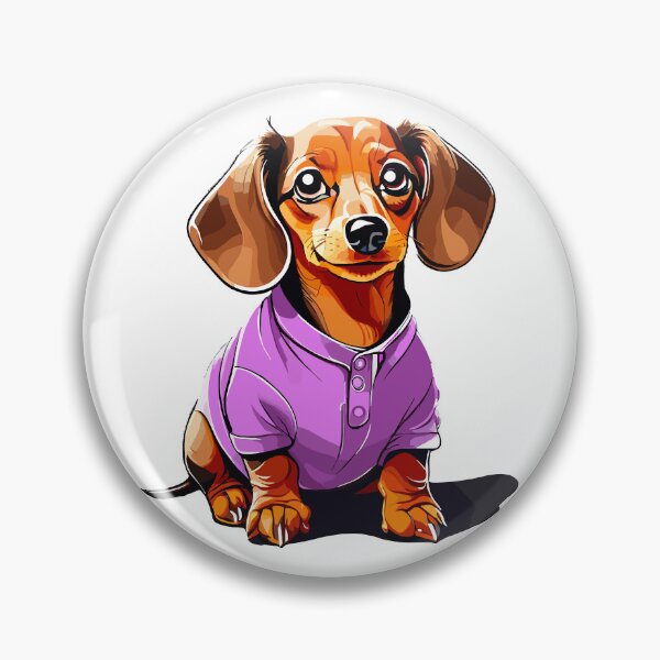 Item preview, Cute Wiener Puppy Sticker for Dachshund Wiener Dog Lovers designed and sold by ScifiDesigns.
