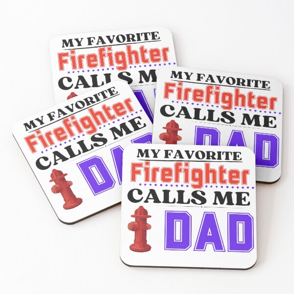 Item preview, My Favorite Firefighter Calls Me Dad designed and sold by BlesstB.