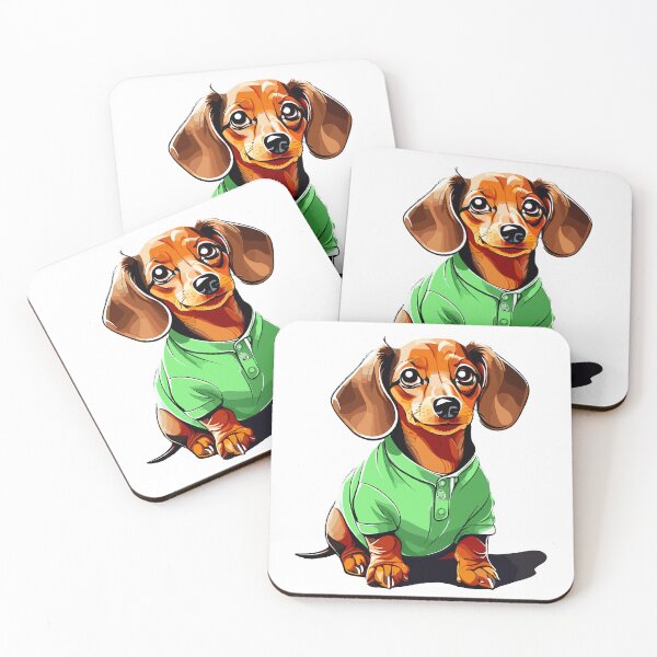 Item preview, Cute Wiener Puppy Sticker for Dachshund Wiener Dog Lovers designed and sold by ScifiDesigns.