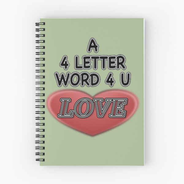 Item preview, A 4 Letter Word 4 U LOVE designed and sold by AychtuoImages.
