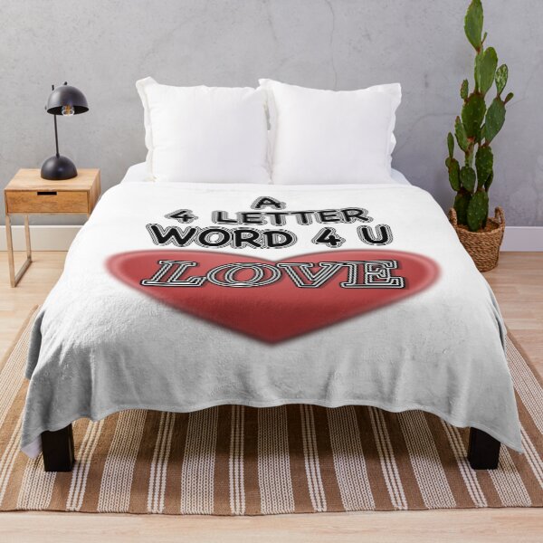 Item preview, A 4 Letter Word 4 U LOVE designed and sold by AychtuoImages.