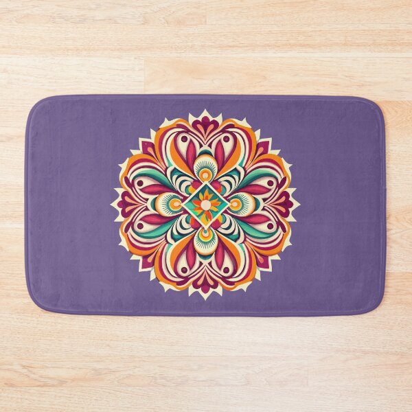 Item preview, Abstract Kaleidoscopic Rangoli Art designed and sold by Jollys-ArtShop.