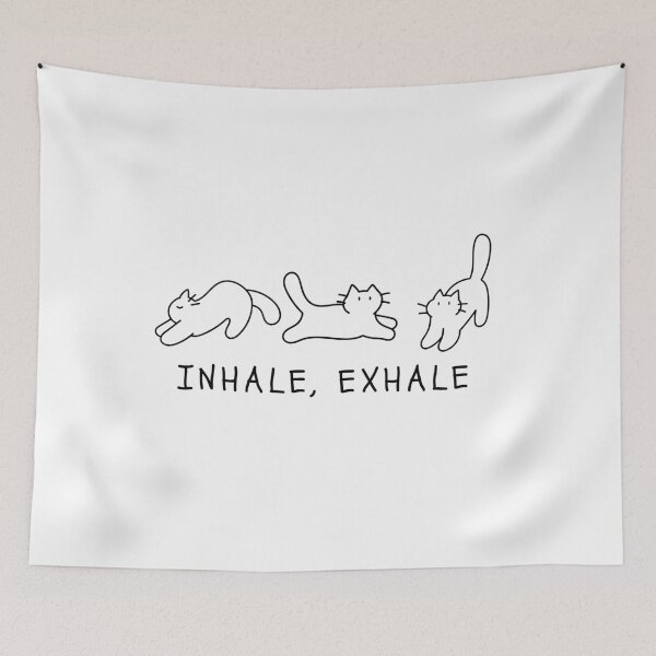 Item preview, Yoga Cats Inhale Exhale  designed and sold by r&o.