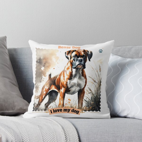 Item preview, Canine Elegance: Discover the Beauty of Digital Art with Boxer Dogs designed and sold by Artedig.