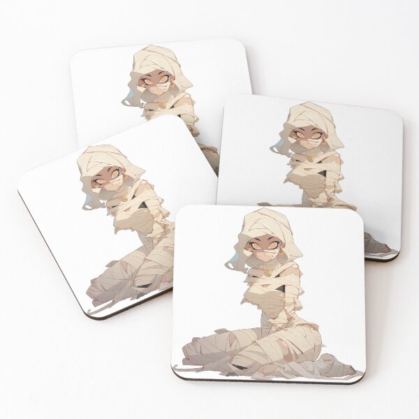 Item preview, Cursed Mummy Woman designed and sold by BadOmenStickers.