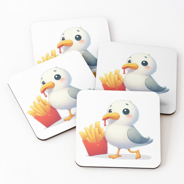 Item preview, Seagull Fries designed and sold by QuickSticker.