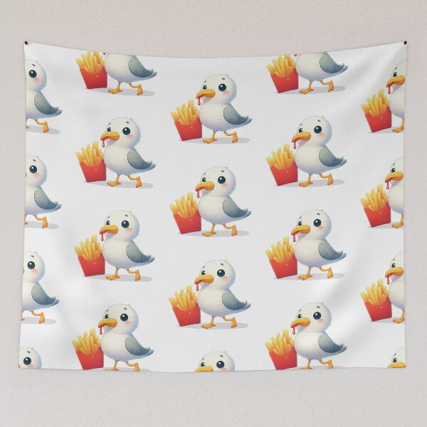 Item preview, Seagull Fries designed and sold by QuickSticker.