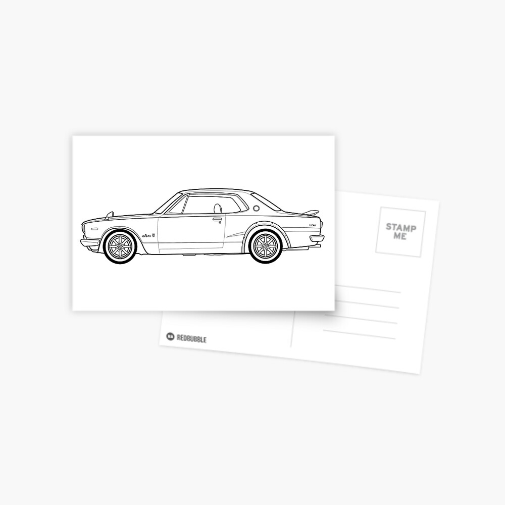 Featured image of post Gtr Drawing Outline How to draw a camaro step by step drawing guide by dawn