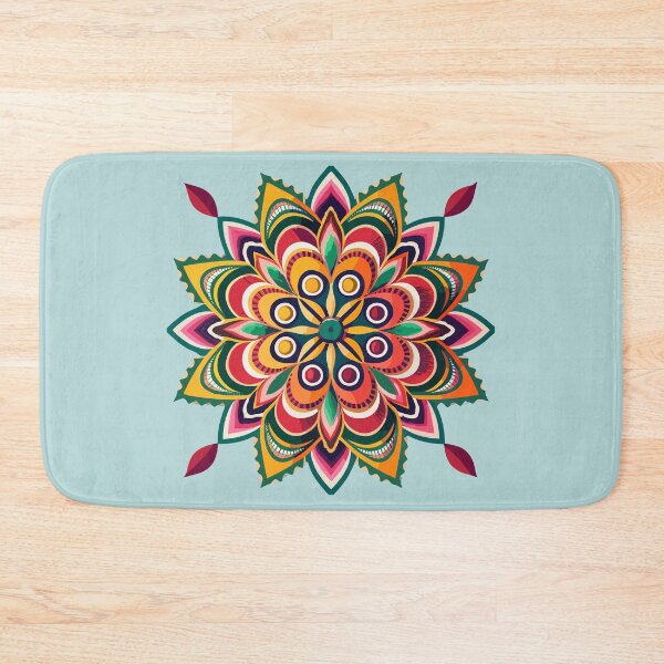 Item preview, Unique Floral Rangoli Art - Pattern & Design designed and sold by Jollys-ArtShop.