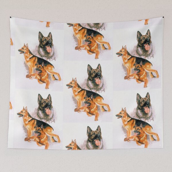 Item preview, Triple German Shepherd  designed and sold by BarbBarcikKeith.
