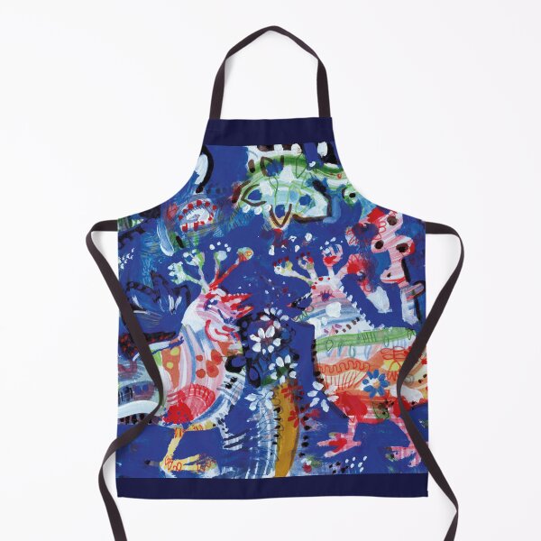 Item preview, Birds and blue garden designed and sold by Sylke Gande.