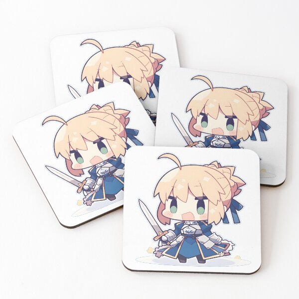 Aperçu de l'œuvre Sabre FT Fille Anime Mignonne – Style Chibi créée et vendue par DGitaldreamgirl.