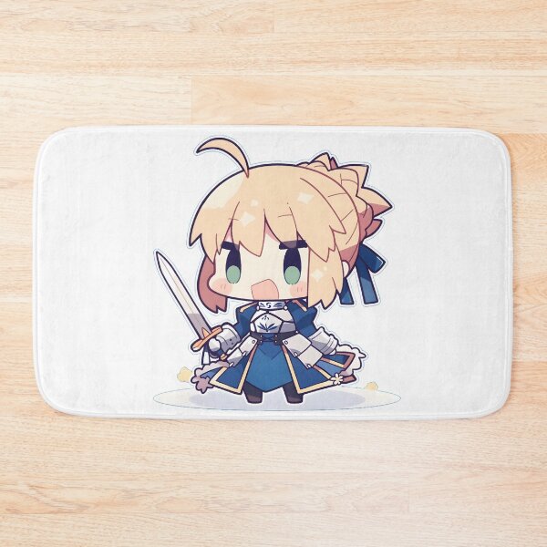 Item preview, Saber FT Cute Anime Girl – Chibi Style designed and sold by DGitaldreamgirl.