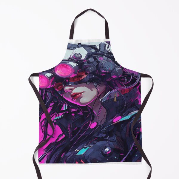 Item preview, Synthwave Valkyrie: Cyberpunk Siren of the Streets designed and sold by SideQuestCrafts.