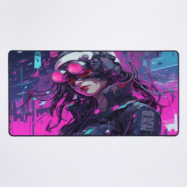 Item preview, Synthwave Valkyrie: Cyberpunk Siren of the Streets designed and sold by SideQuestCrafts.