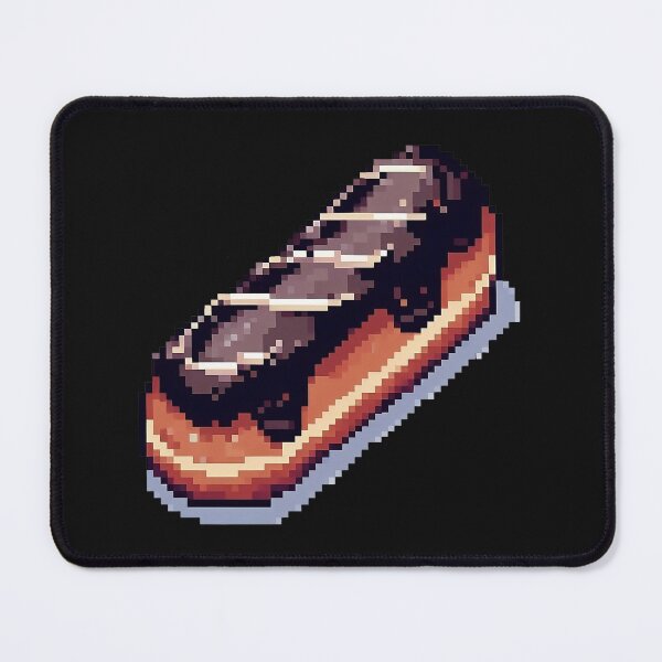 Item preview, Eclair Pixel Art designed and sold by QuickSticker.