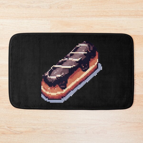 Item preview, Eclair Pixel Art designed and sold by QuickSticker.