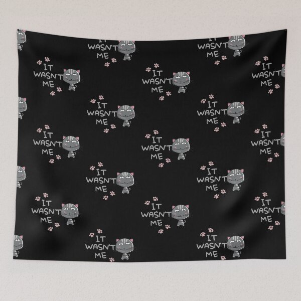 Item preview, It wasn't me cheeky cat Meow  designed and sold by Krsna Priya.
