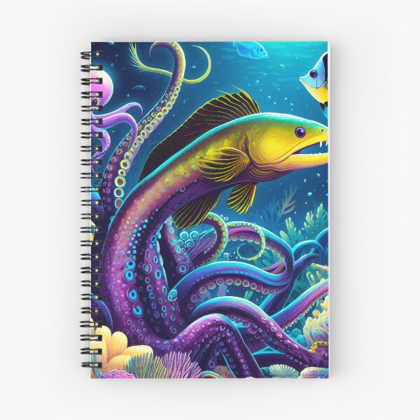 Item preview, Colorful Ocean EEL Octopus designed and sold by cooldesigns2022.