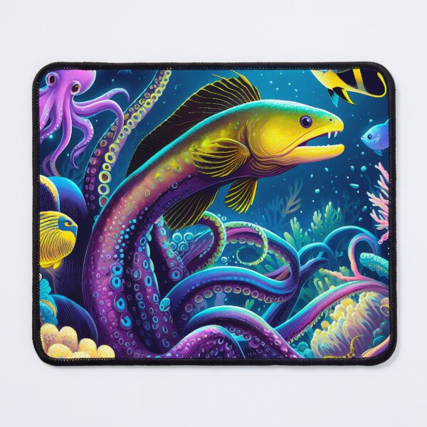 Item preview, Colorful Ocean EEL Octopus designed and sold by cooldesigns2022.