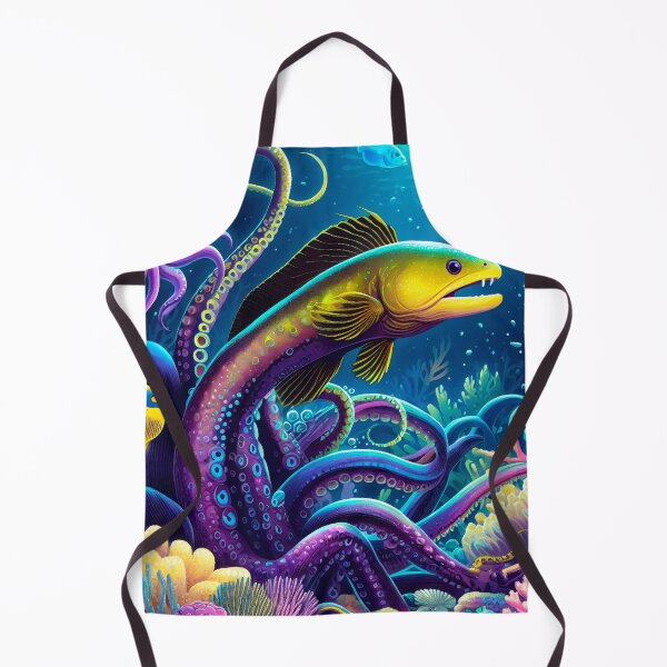 Item preview, Colorful Ocean EEL Octopus designed and sold by cooldesigns2022.