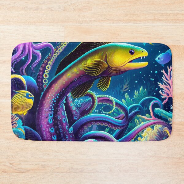 Item preview, Colorful Ocean EEL Octopus designed and sold by cooldesigns2022.