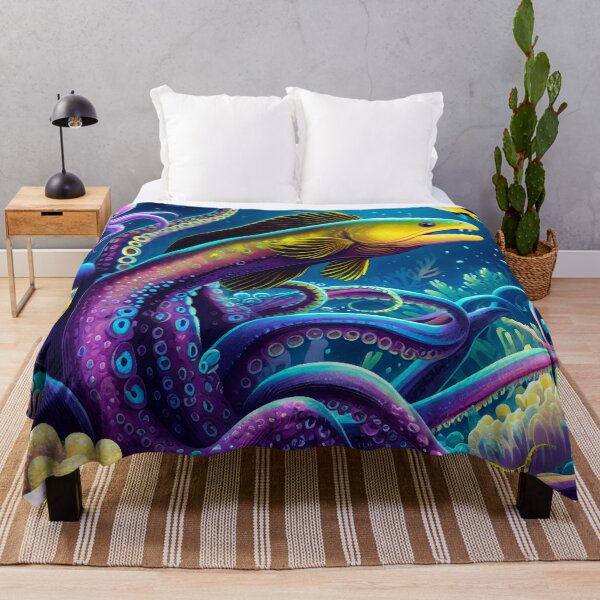 Item preview, Colorful Ocean EEL Octopus designed and sold by cooldesigns2022.