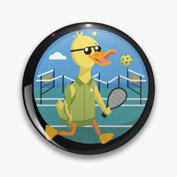 Item preview, Funny Duck Playing Pickleball DSports designed and sold by Nature's Fancy.