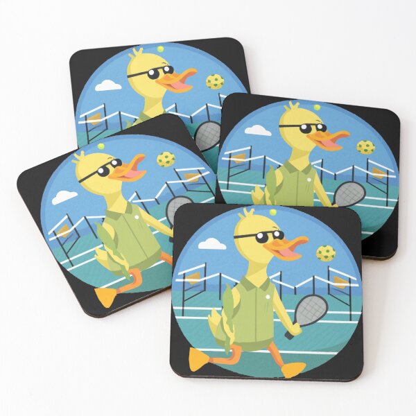 Item preview, Funny Duck Playing Pickleball DSports designed and sold by Nature's Fancy.
