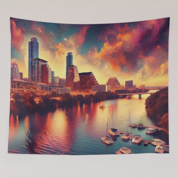 Item preview, Austin at Sunset designed and sold by badguyduh.