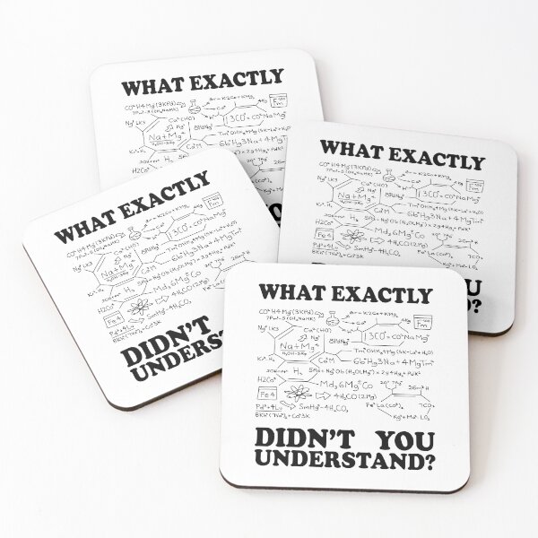 Item preview, What Exactly Didn't You Understand? designed and sold by ScienceCorner.