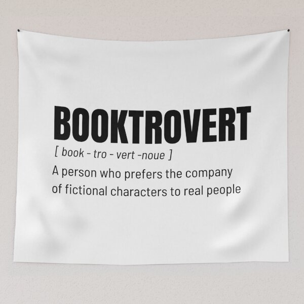 Item preview, Booktrovert designed and sold by coopercreekco.