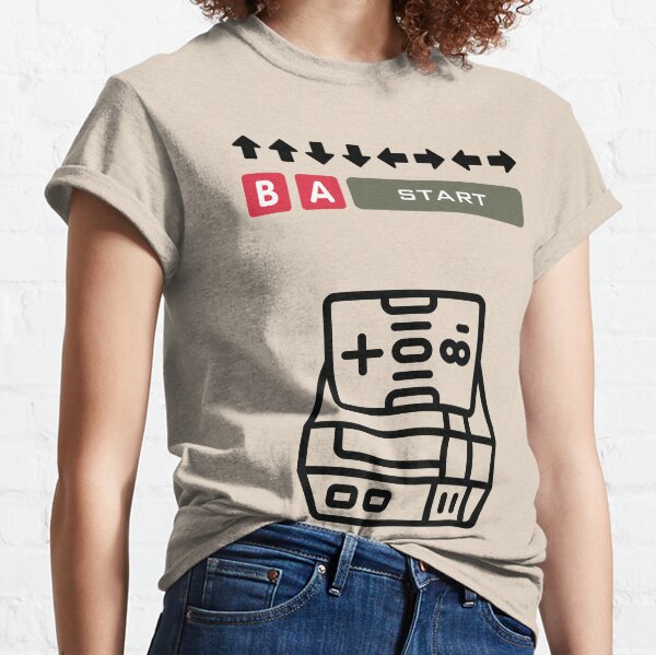 konami code Classic T-Shirt