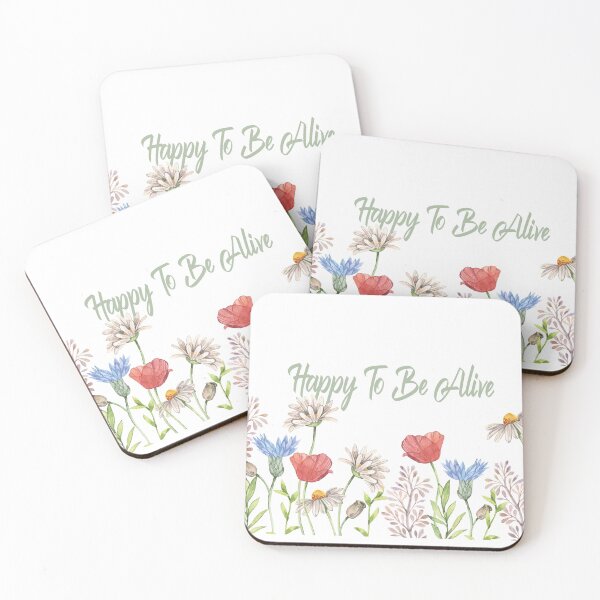 Item preview, WildFlowers - Happy to be alive designed and sold by Creative-Wolf16.