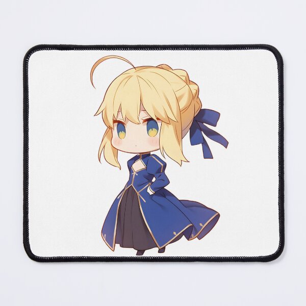 Item preview, Saber FT Cute Anime Girl – Chibi Style designed and sold by DGitaldreamgirl.