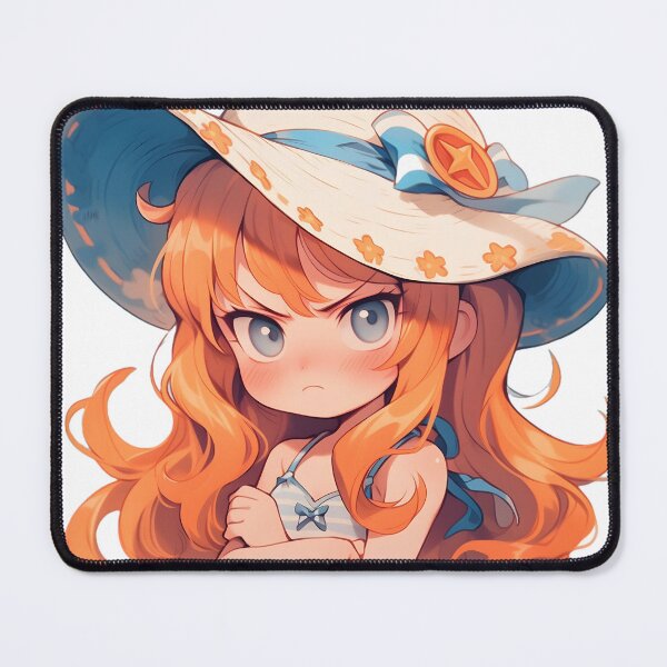 Item preview, Nami OP Cute Anime Girl – Chibi Style designed and sold by DGitaldreamgirl.