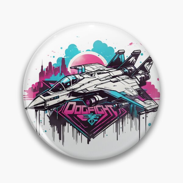 Item preview, DOGFIGHT RETROWAVE designed and sold by Association AREMIS DEFENSE FORCE.