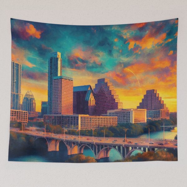 Item preview, Austin at Sunset designed and sold by badguyduh.