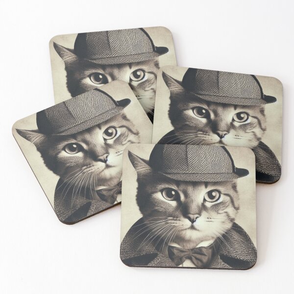 Item preview, Detective Cat designed and sold by LizTodd.