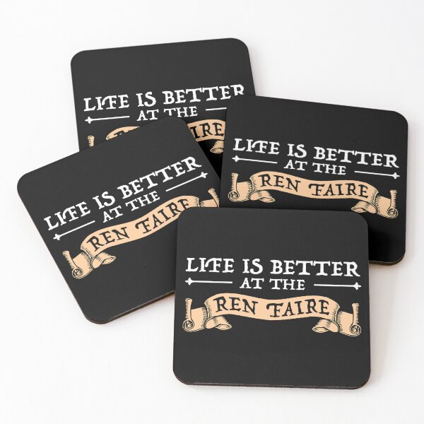 Item preview, Life Is Better At The Ren Faire designed and sold by Cat Lady Designs.