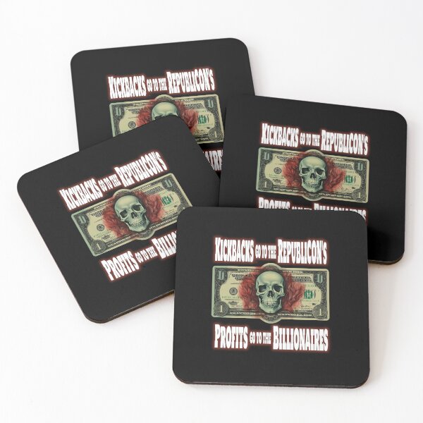Item preview, Kickbacks RepubliCON's Profits Billionaires designed and sold by SiggyZiggy.