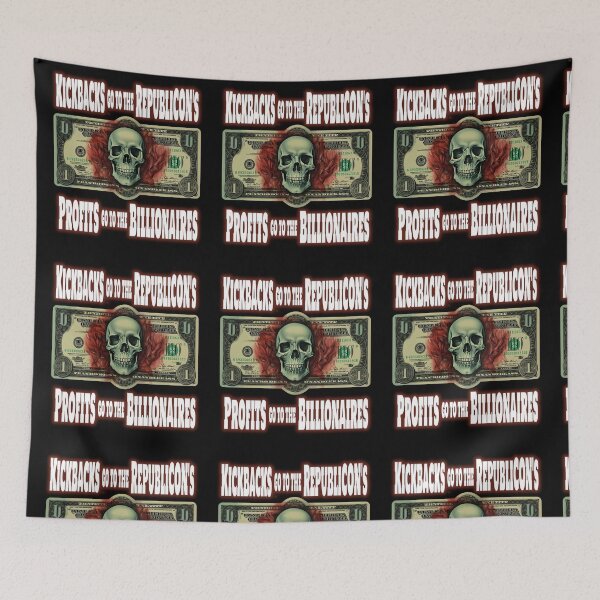 Item preview, Kickbacks RepubliCON's Profits Billionaires designed and sold by SiggyZiggy.