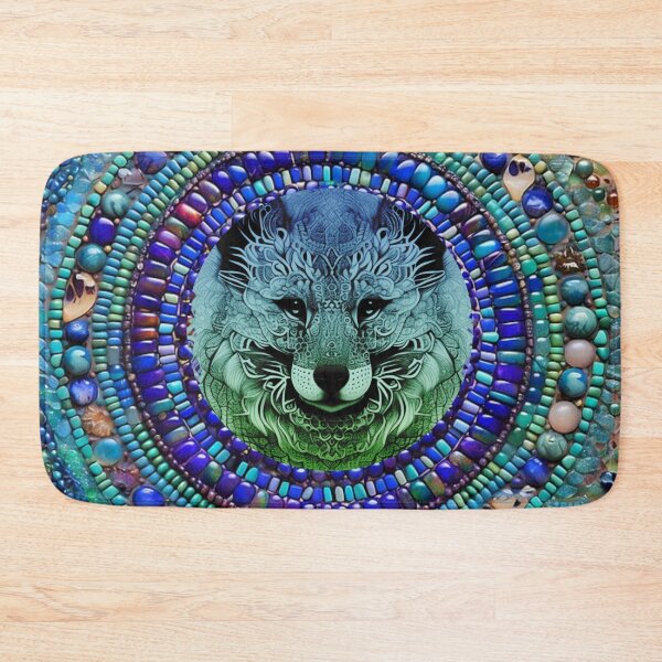 Item preview, Colorful Fox in a mandala designed and sold by clarazen.