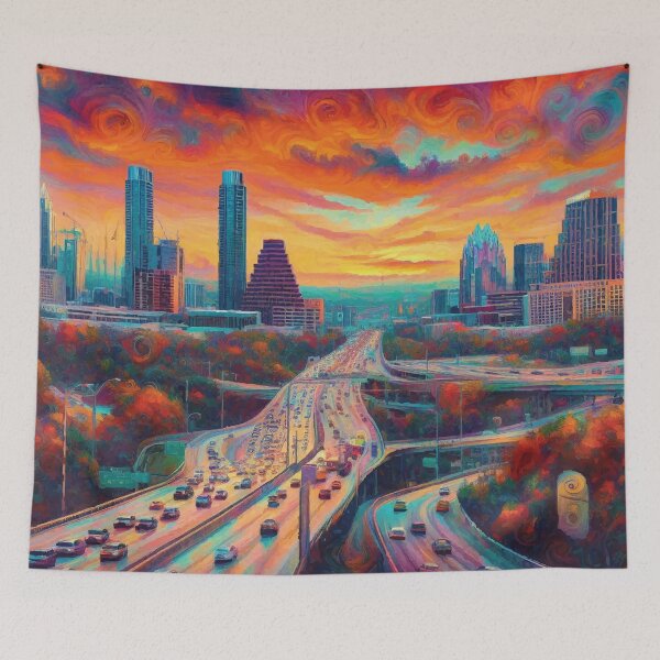 Item preview, Austin at Sunset designed and sold by badguyduh.