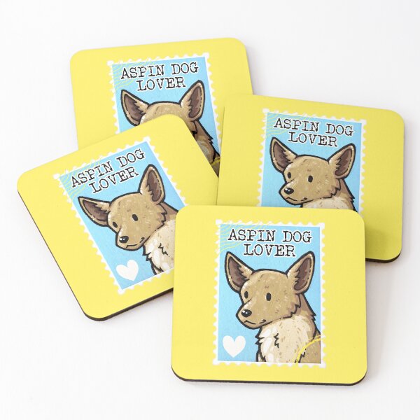 Item preview, Aspin Dog Lover Stamp designed and sold by Miss-A-McQ-Art.