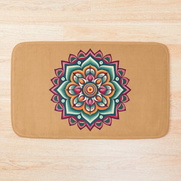 Item preview, Colourful Rangoli Flower - Design & Pattern designed and sold by Jollys-ArtShop.