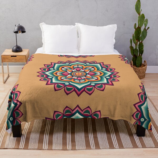 Item preview, Colourful Rangoli Flower - Design & Pattern designed and sold by Jollys-ArtShop.